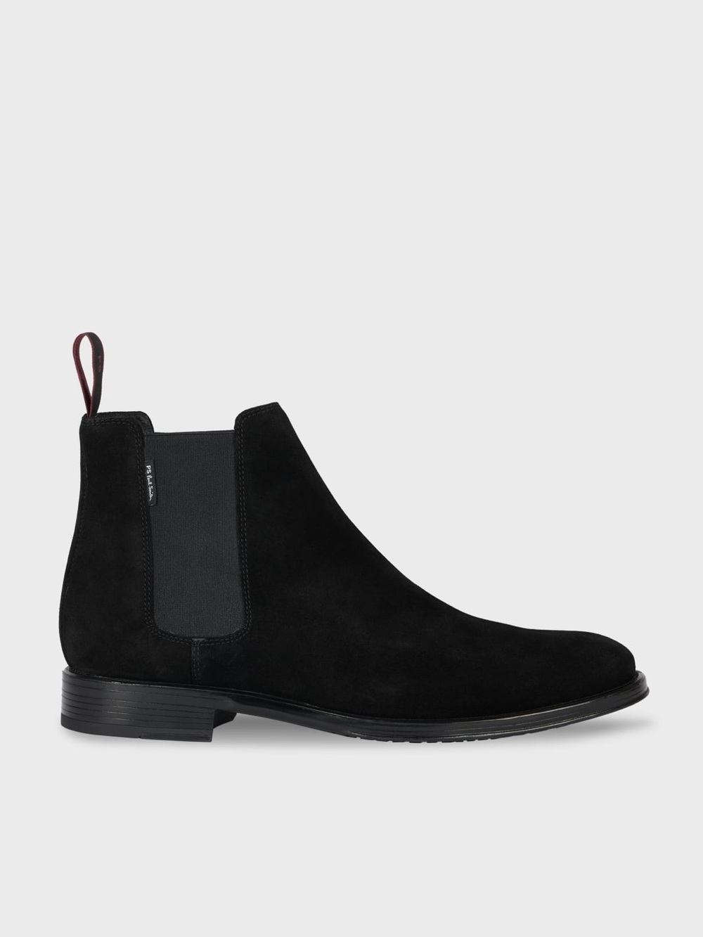 Paul Smith Men's Black Suede Augustus Chelsea Boots - please see photos/info